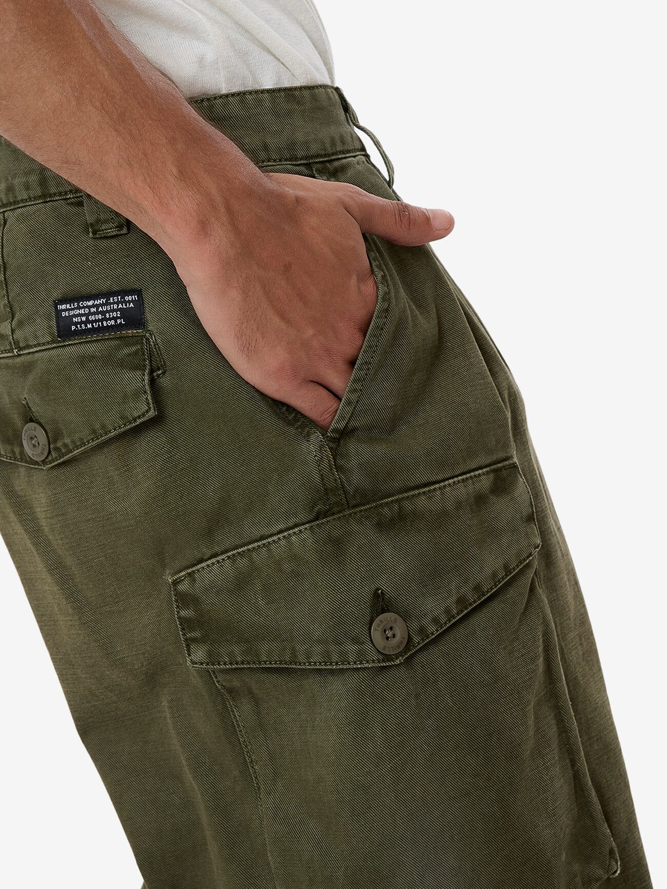 Issued Big Slacker Cargo Short - Grape Leaf 28