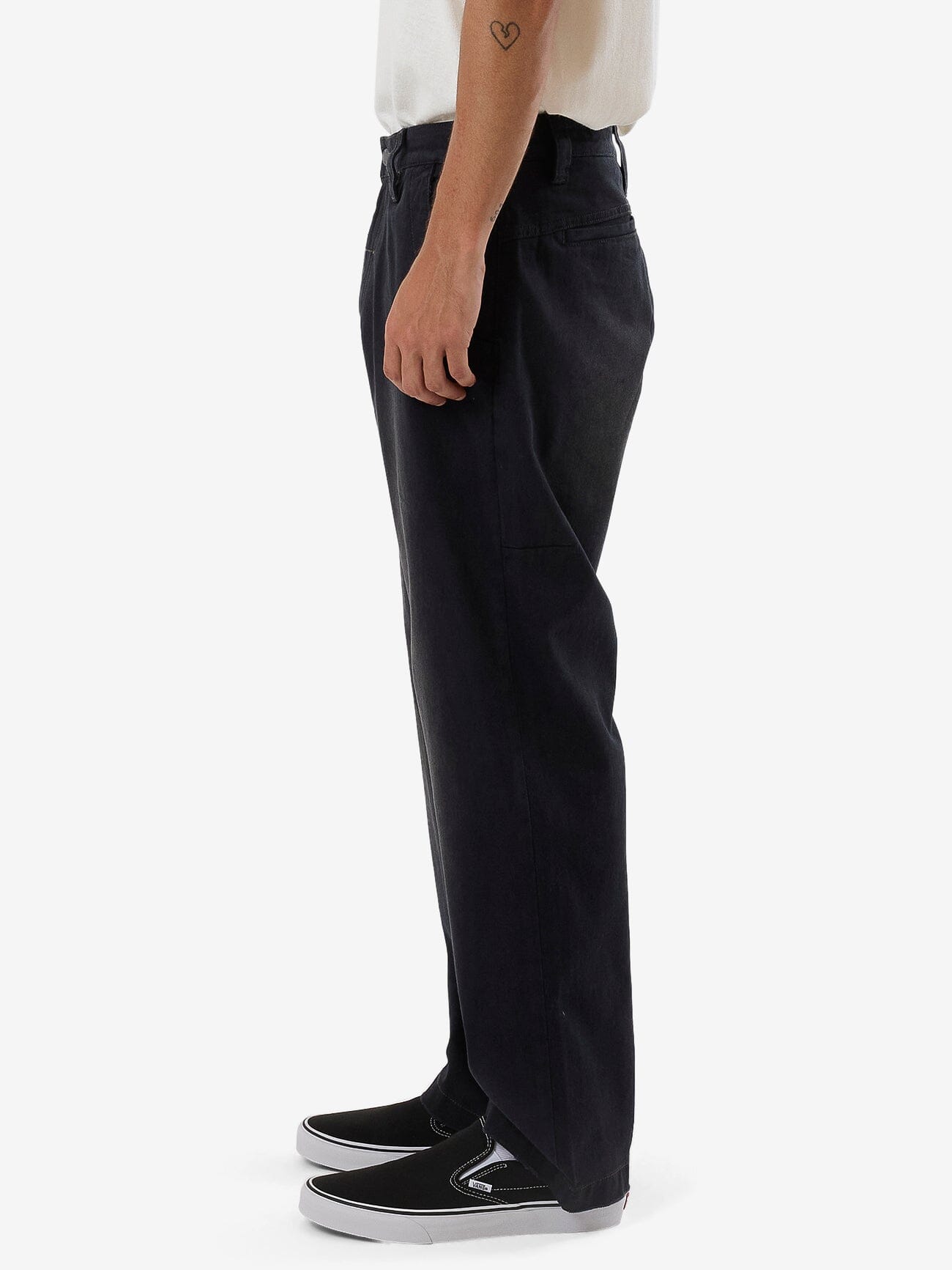 Thrills Union Slacker Work Pant - Washed Black 28