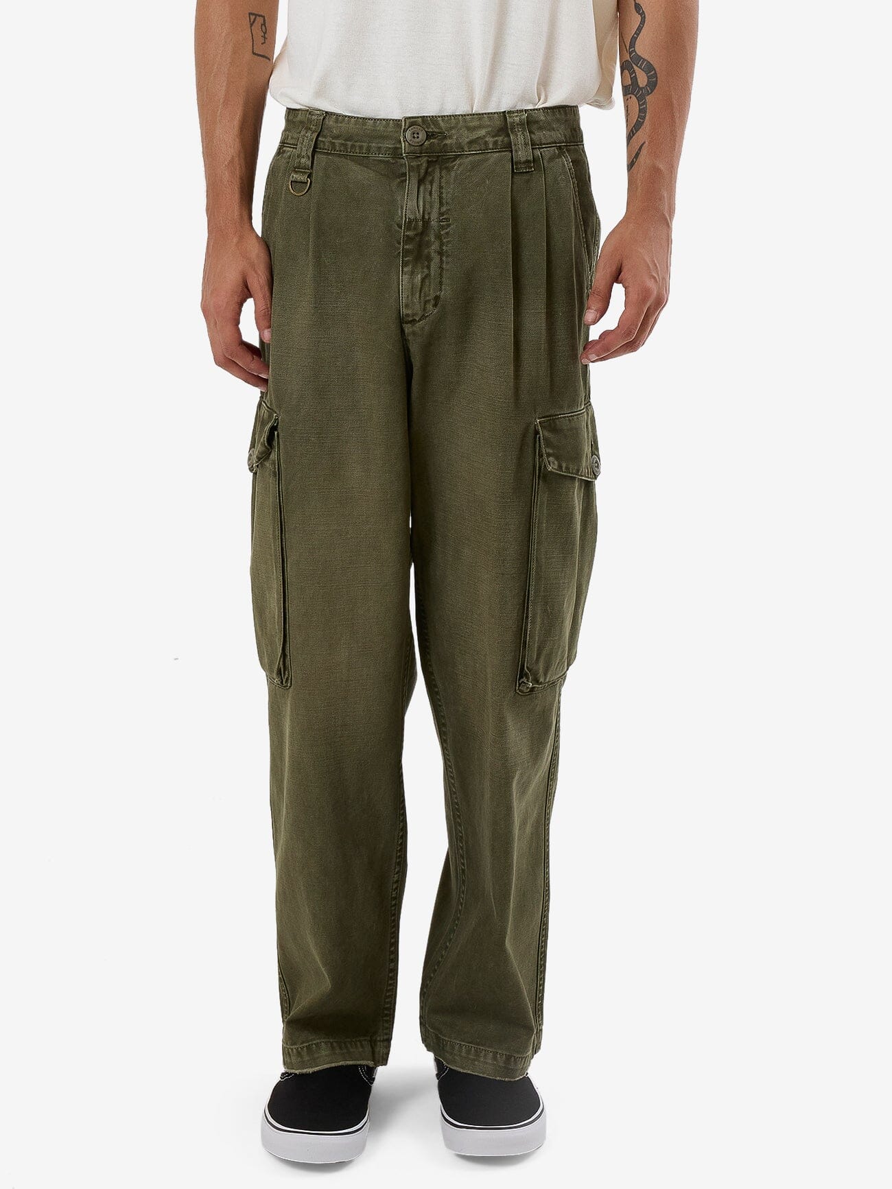 Issued Big Slacker Cargo Pant - Grape Leaf 28