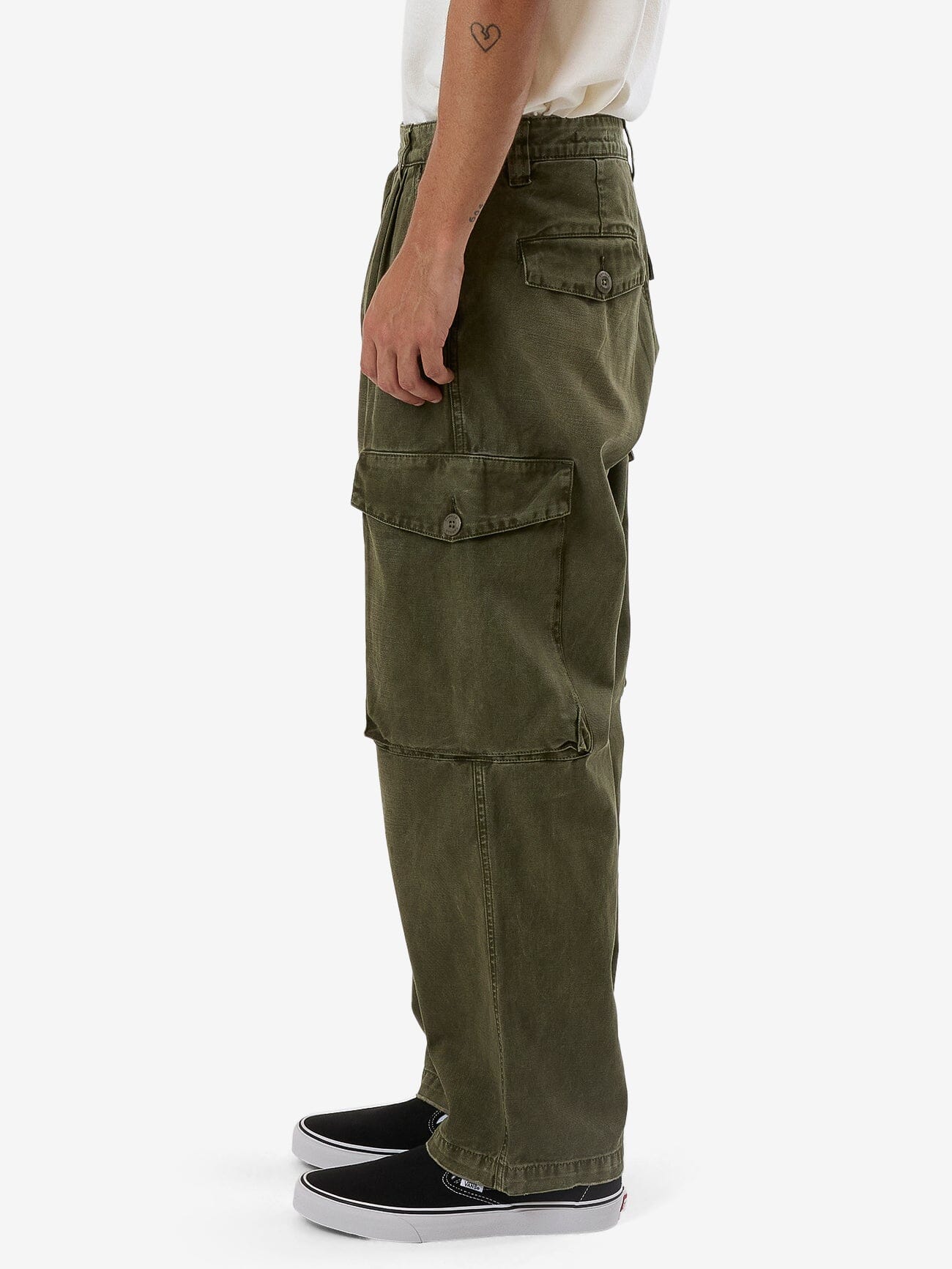 Issued Big Slacker Cargo Pant - Grape Leaf 28