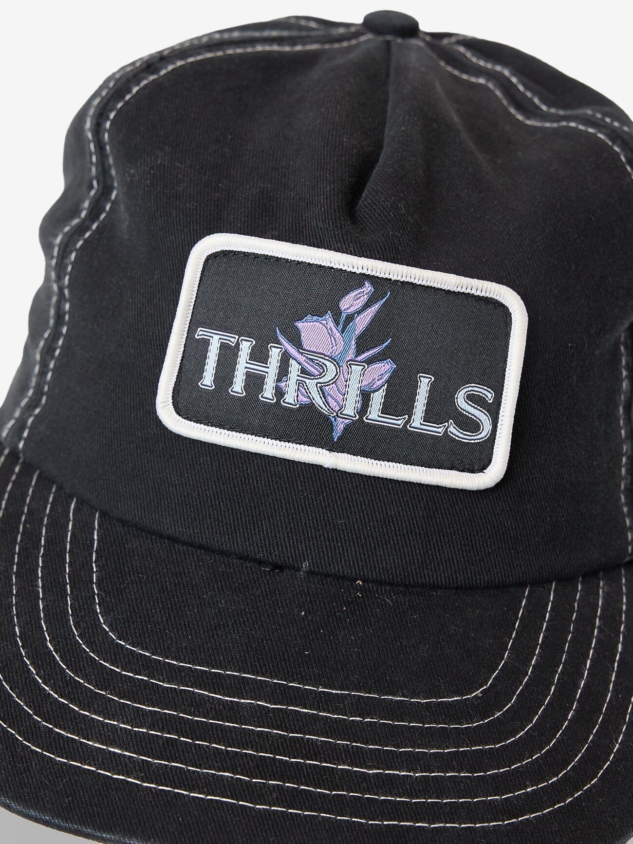 In Bloom 5 Panel Cap - Twilight Black