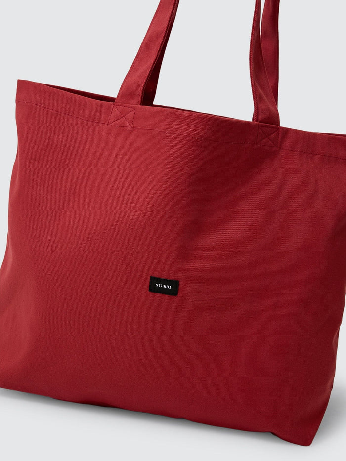 Minimal Thrills Tote - Redwood