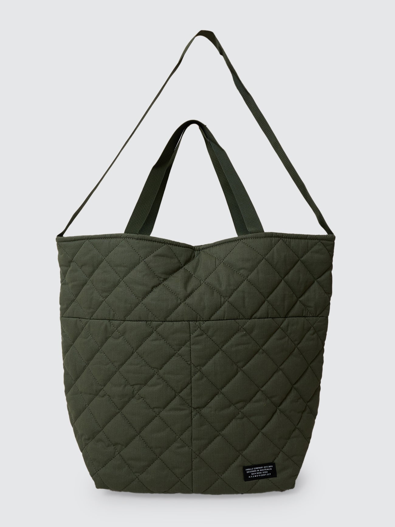 Thrills Military Ripstop Tote - Army Green
