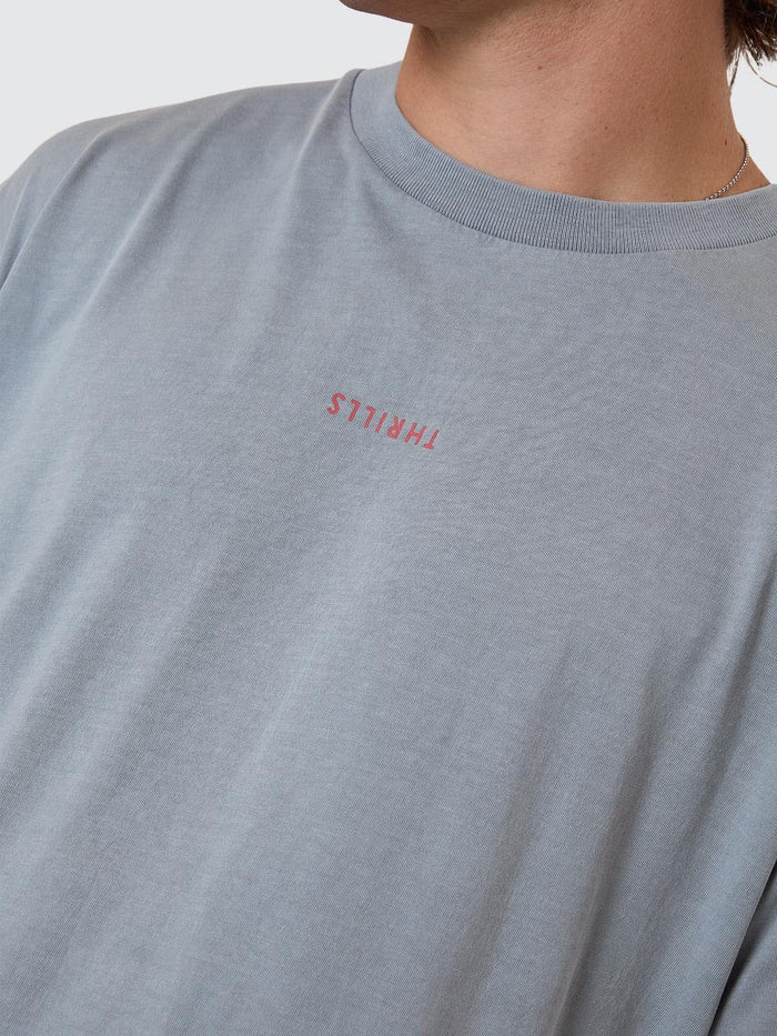 Minimal Thrills Merch Fit Tee - Smog XS
