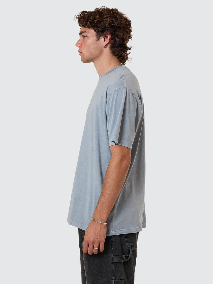 Minimal Thrills Merch Fit Tee - Smog XS