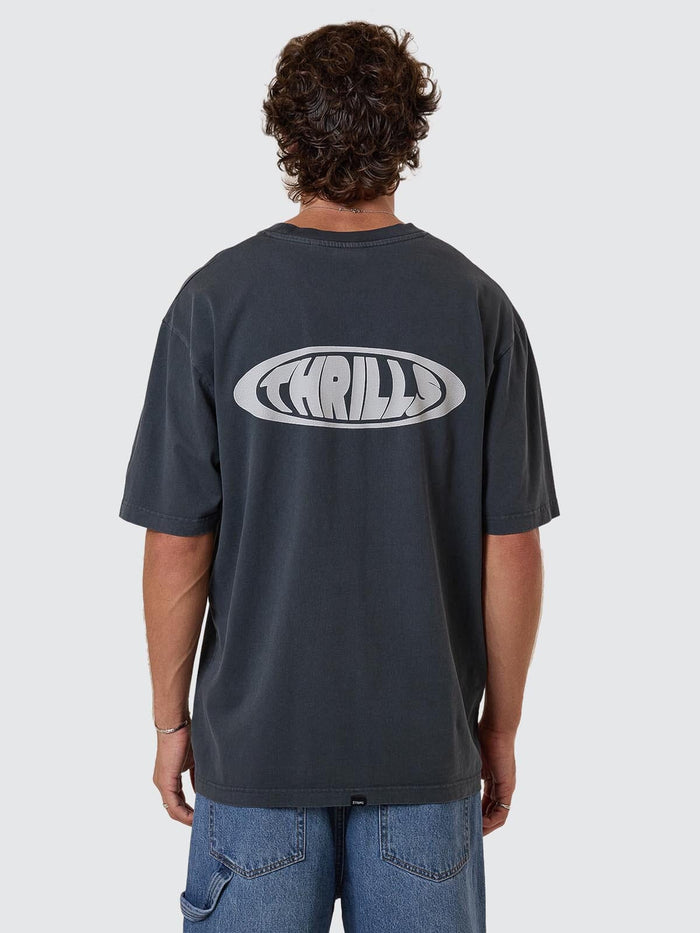 Shadowless Oversize Fit Tee - Ebony XS