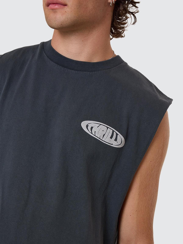 Shadowless Merch Fit Muscle Tee - Ebony XS