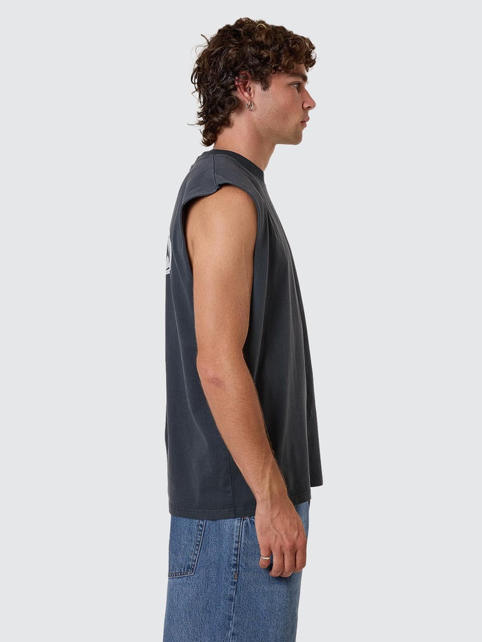 Shadowless Merch Fit Muscle Tee - Ebony XS