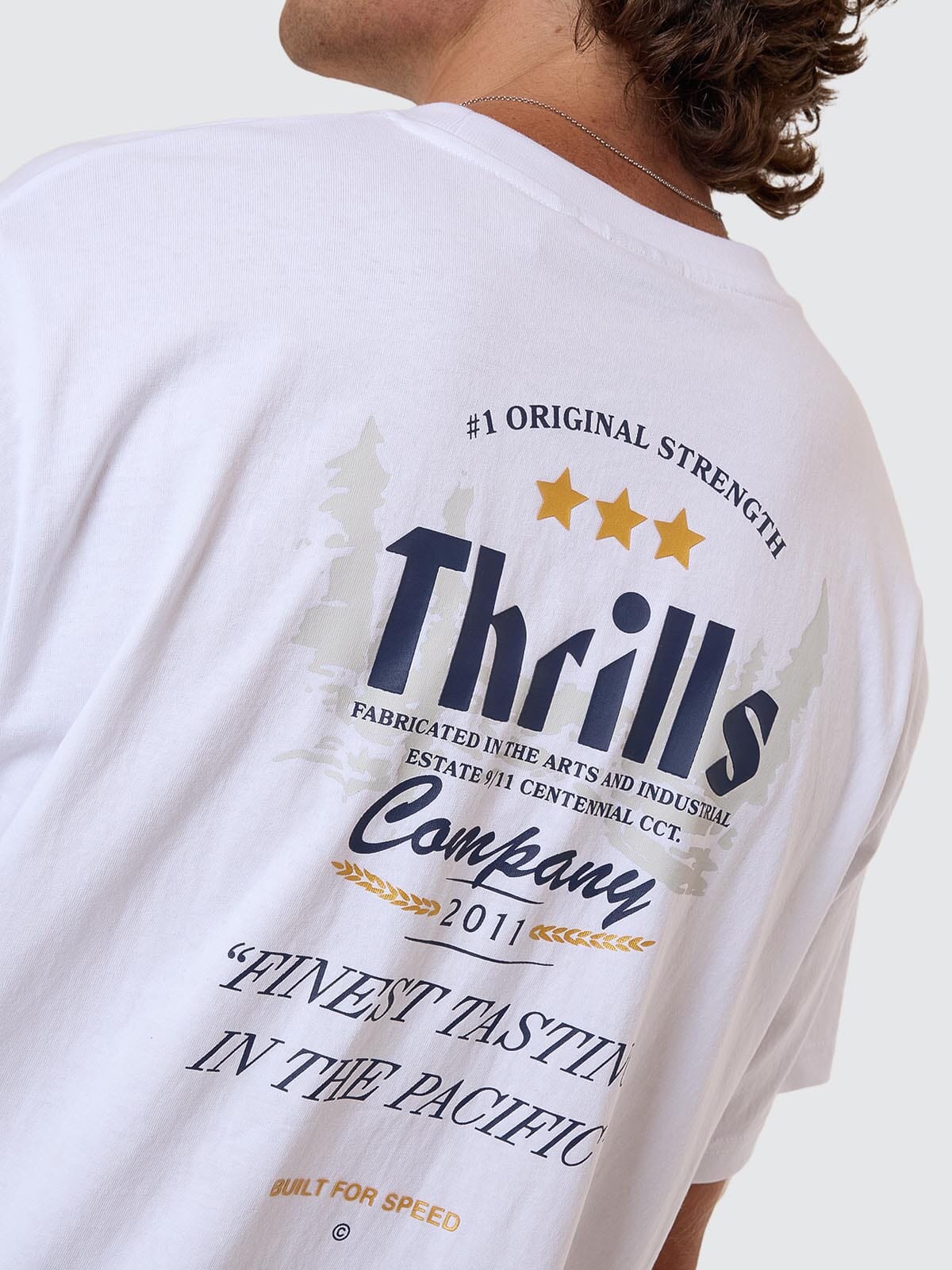 OG Strength Merch Fit Tee - White XS
