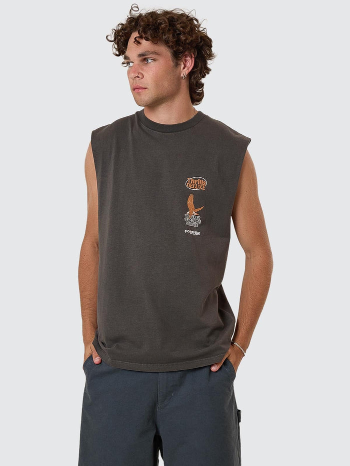 1st Grade Service Merch Fit Muscle Tee - Merch Black XS
