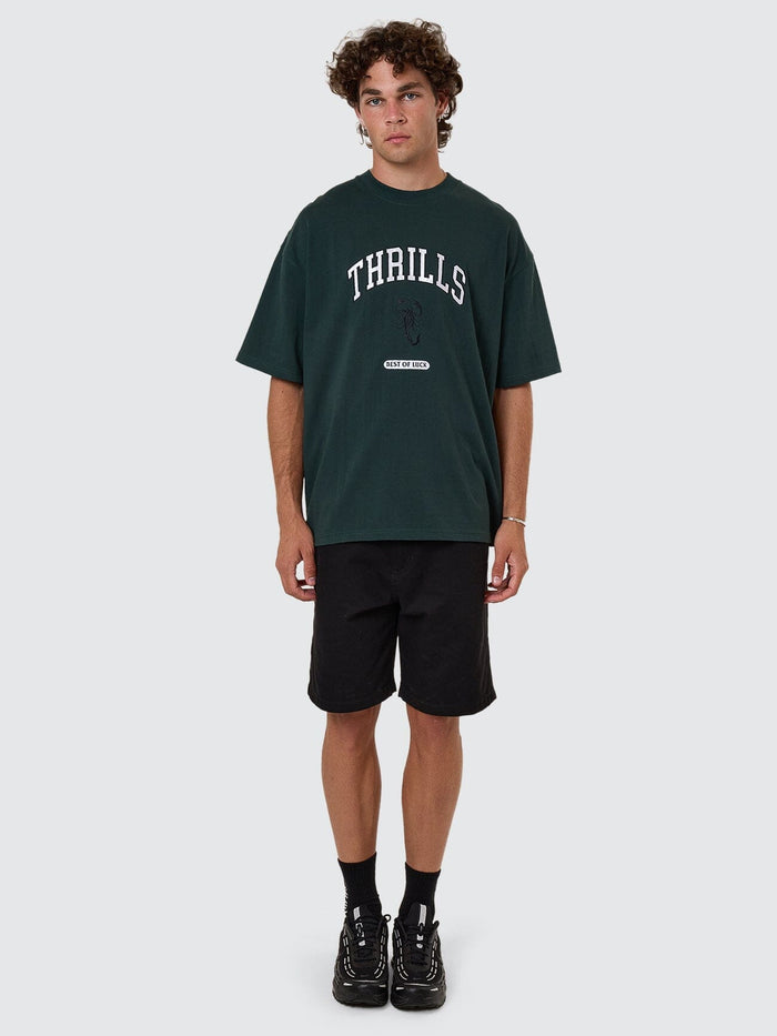 Los Stingers Box Fit Oversize Tee - Vista Green