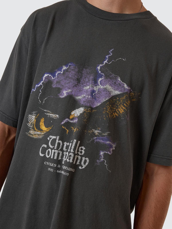 Flight Risk Oversize Fit Tee - Merch Black XS