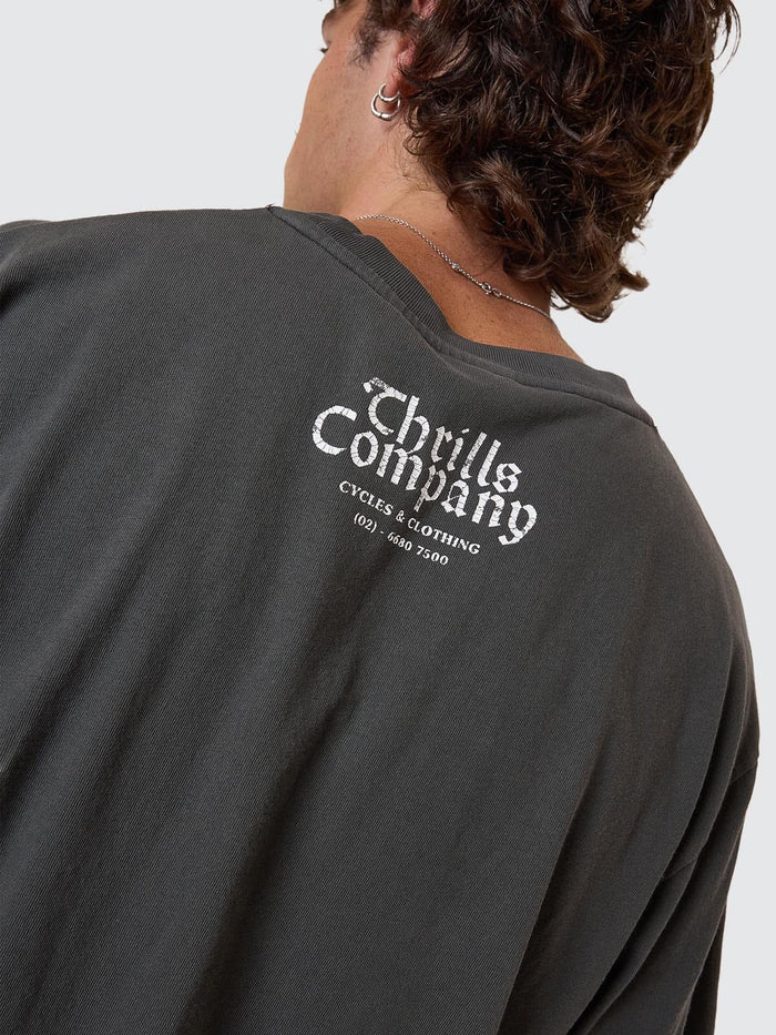 Flight Risk Oversize Fit Tee - Merch Black XS