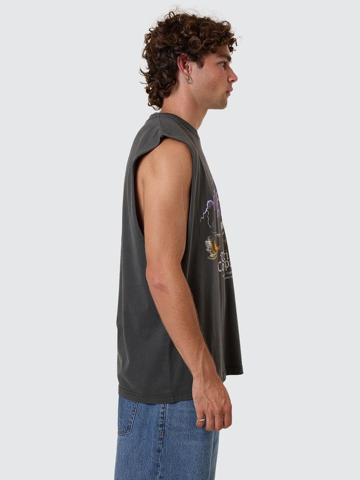 Flight Risk Merch Fit Muscle Tee - Merch Black XS