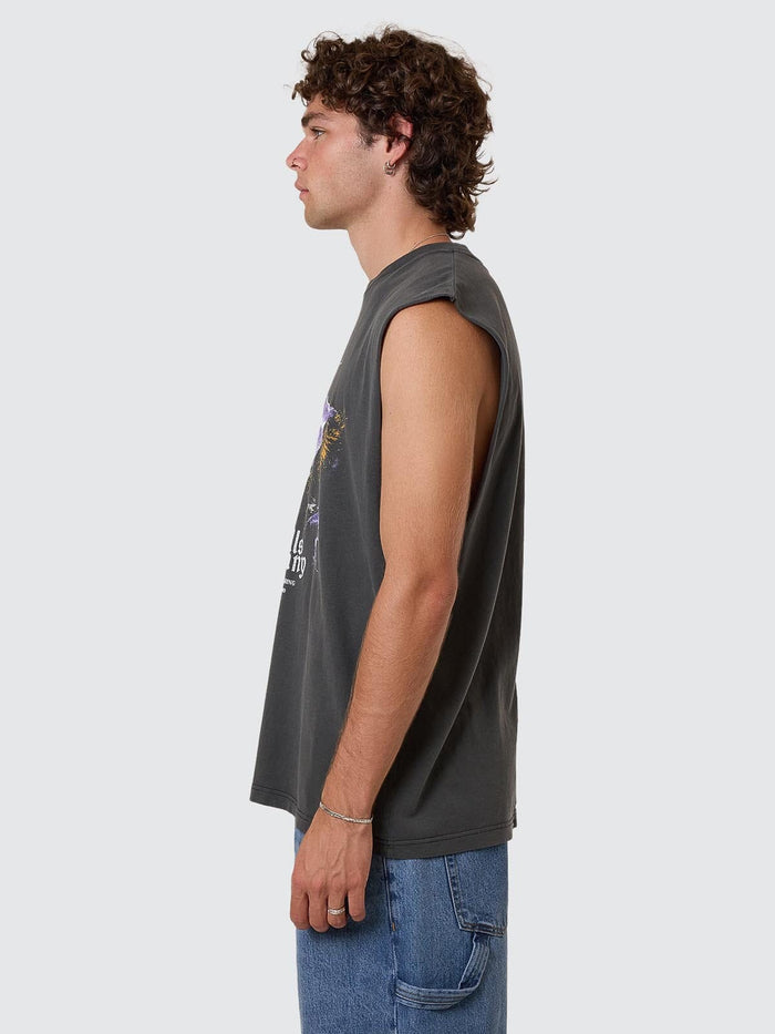 Flight Risk Merch Fit Muscle Tee - Merch Black XS