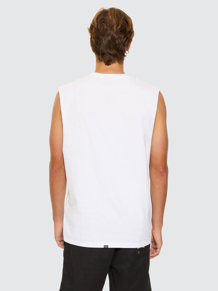 Paradise Before Anarchy Merch Fit Muscle Tee - White XS