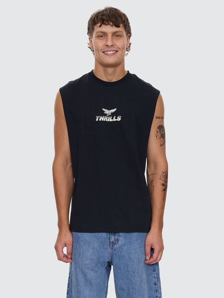 Paradise Before Anarchy Merch Fit Muscle Tee - Washed Black