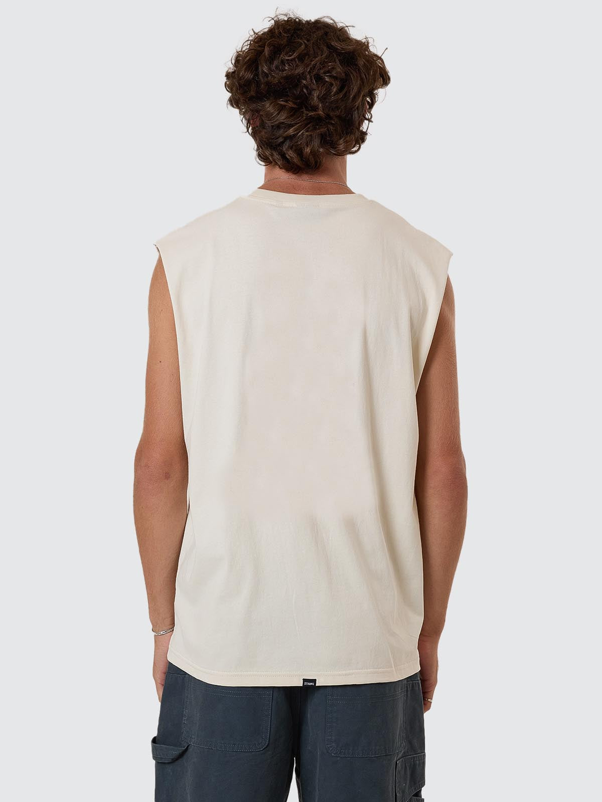 ★WAIKEI★ Vintage Graphic Ringer Sleeveless Ivory YKBD02TS1 Vintage graphic ringer sleeveless - WaiKei | 60% - Asian