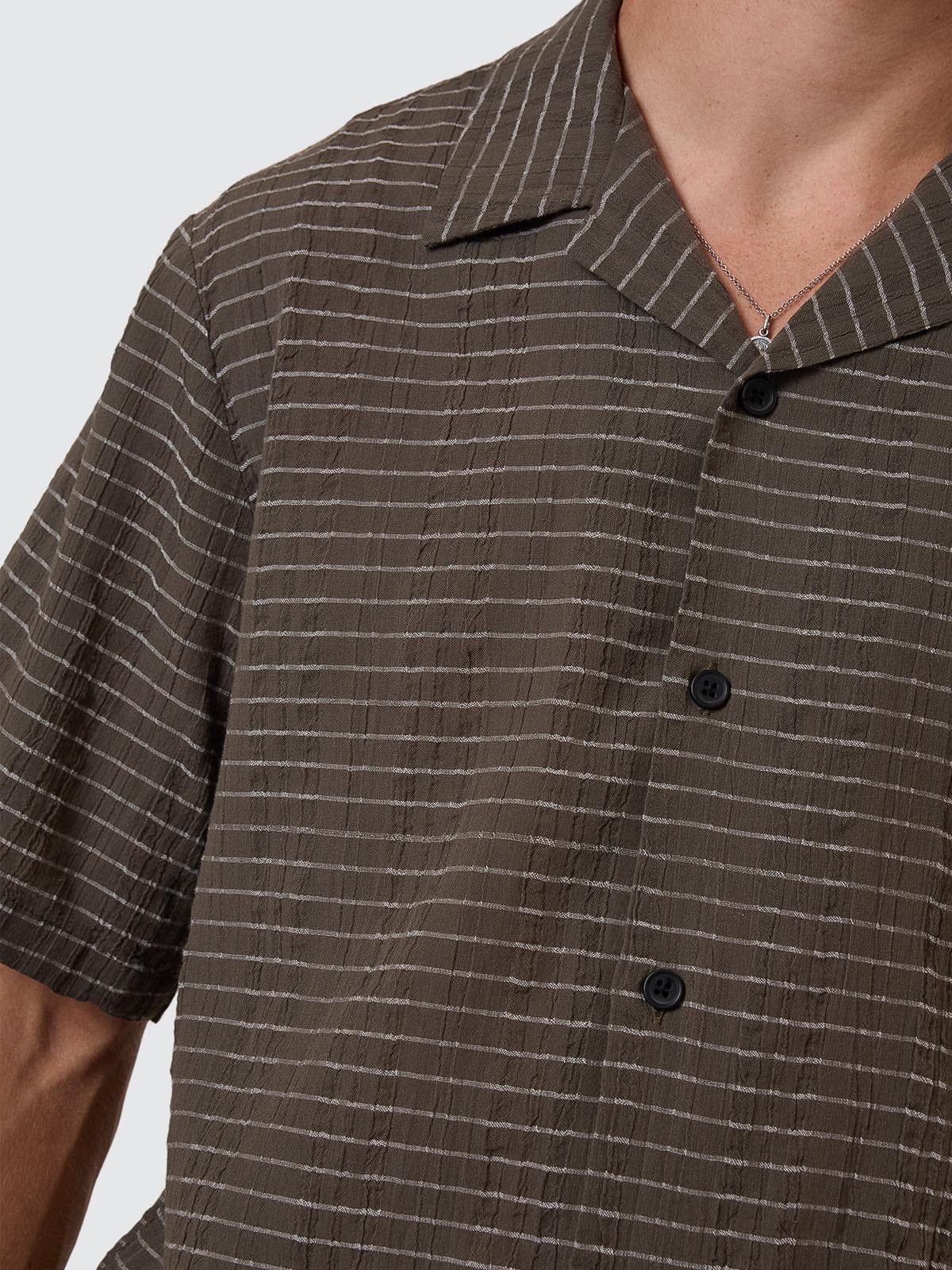Unfiltered Bowling Shirt - Tarmac XS
