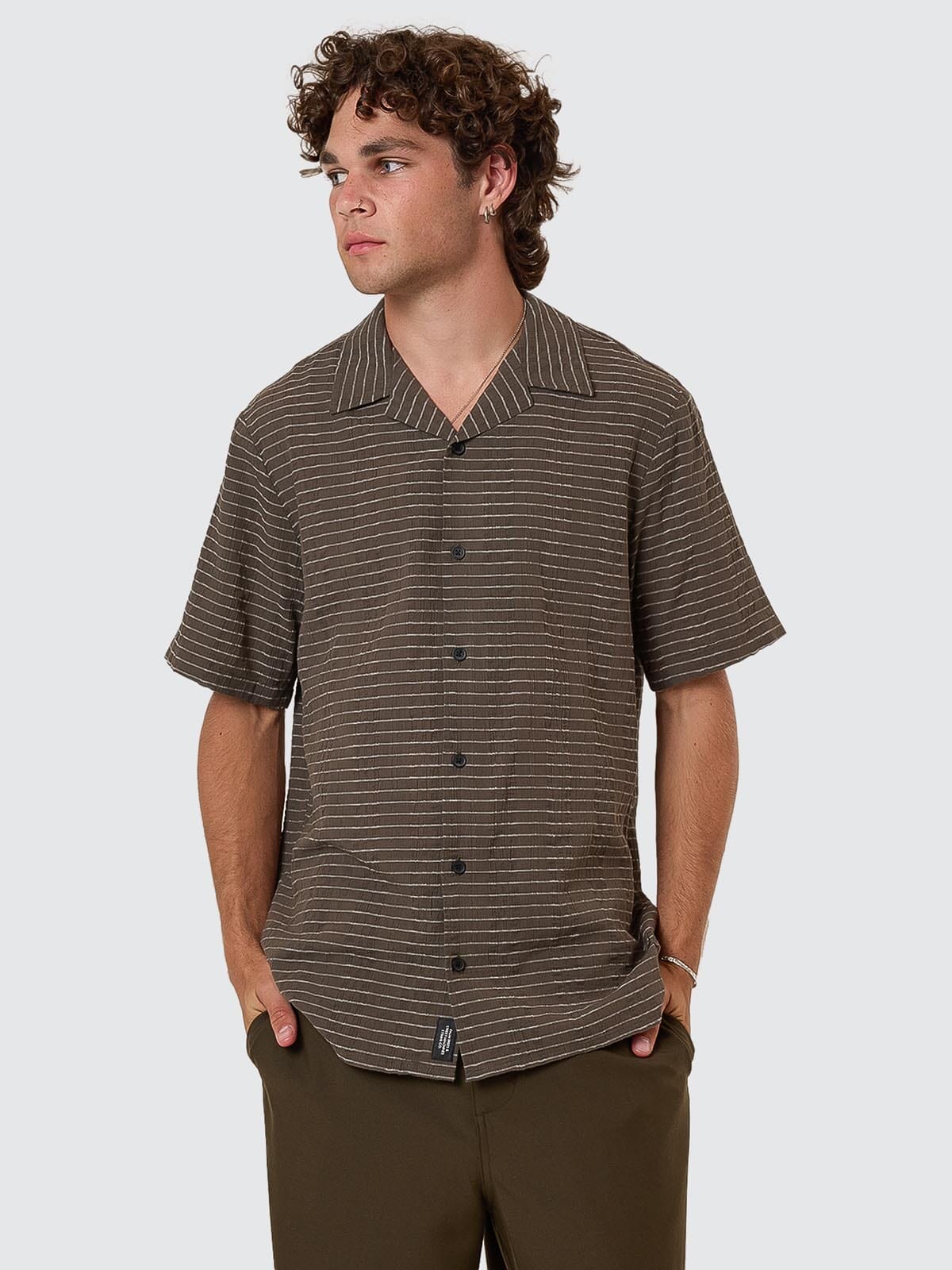 Unfiltered Bowling Shirt - Tarmac XS