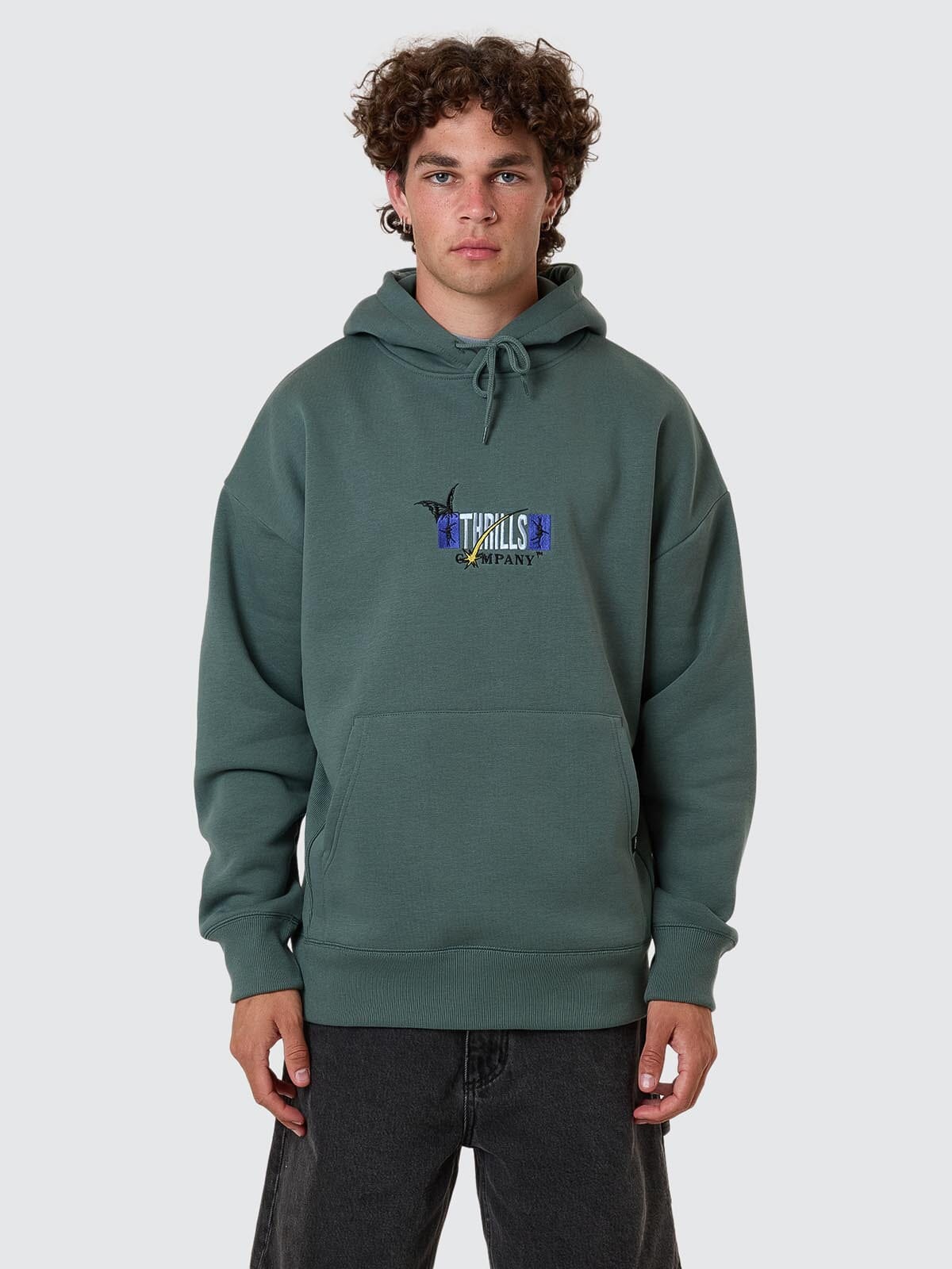 Serenity Affinity Slouch Pull On Hood - Sea Pine XS