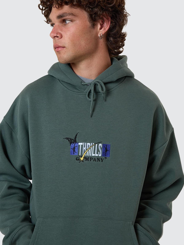 Serenity Affinity Slouch Pull On Hood - Sea Pine XS