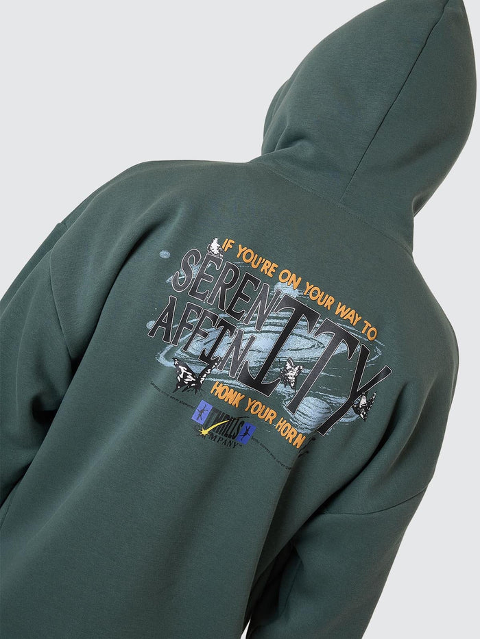 Serenity Affinity Slouch Pull On Hood - Sea Pine XS