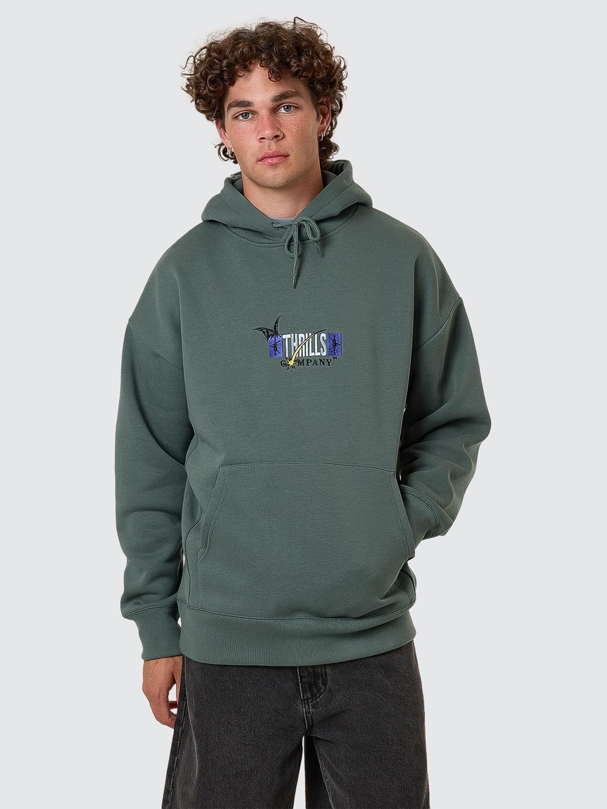 Serenity Affinity Slouch Pull On Hood - Sea Pine XS
