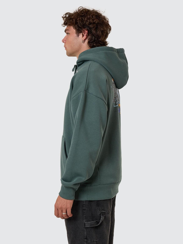 Serenity Affinity Slouch Pull On Hood - Sea Pine XS
