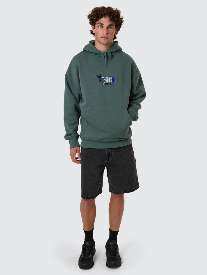 Serenity Affinity Slouch Pull On Hood - Sea Pine XS