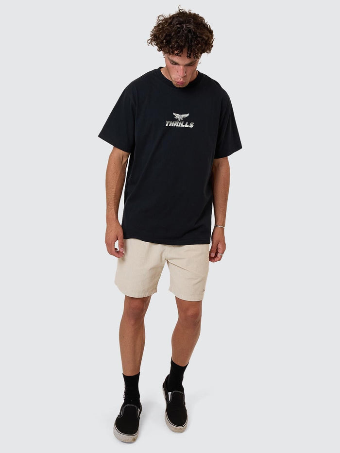 Anarchy In Paradise Cord Volley - Light Grey 28