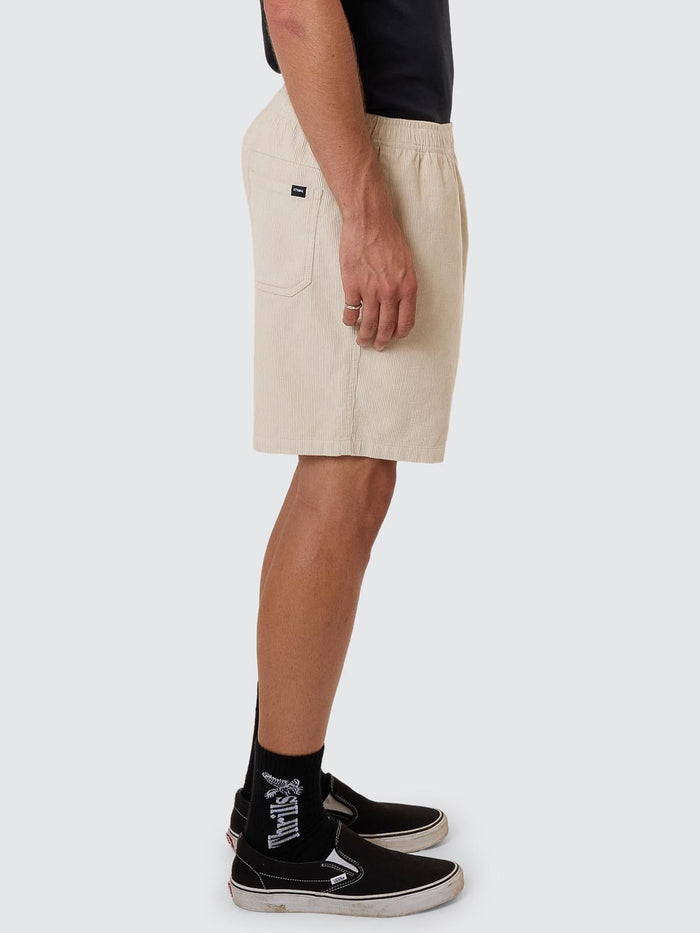 Anarchy In Paradise Cord Volley - Light Grey 28