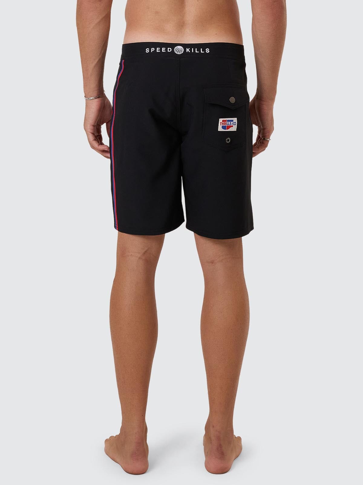 Anarchy In Paradise Boardshort - Black 28