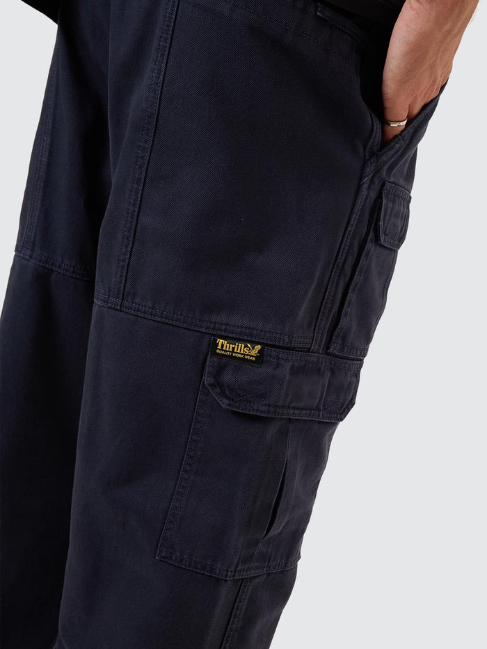 Big Slacker Union Utility Pant - Blue Graphite 28