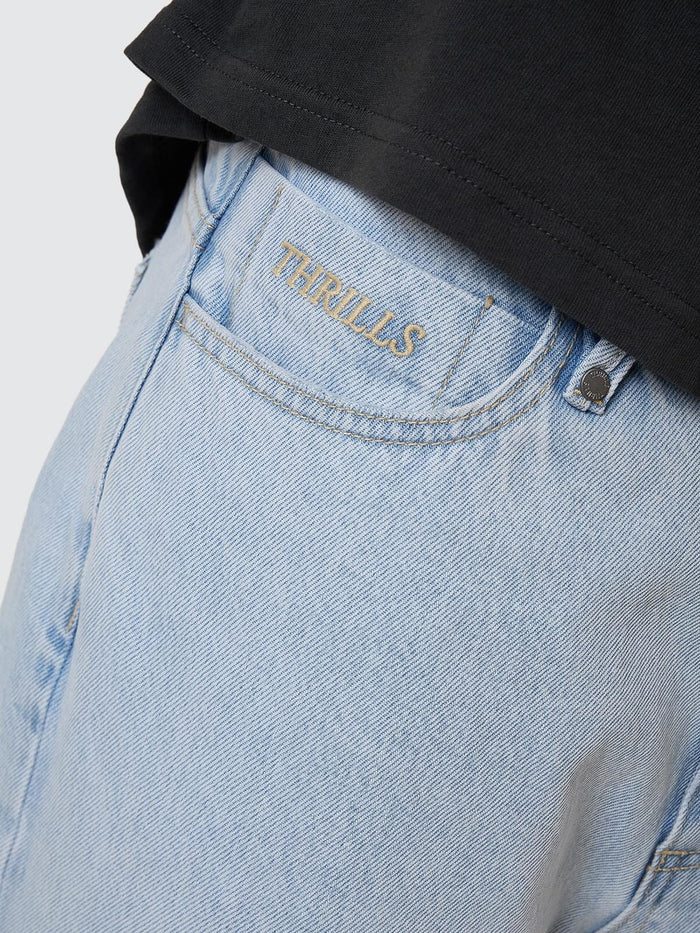 Infinite Dopamine Slacker Denim Jean - Light Ash Blue 26