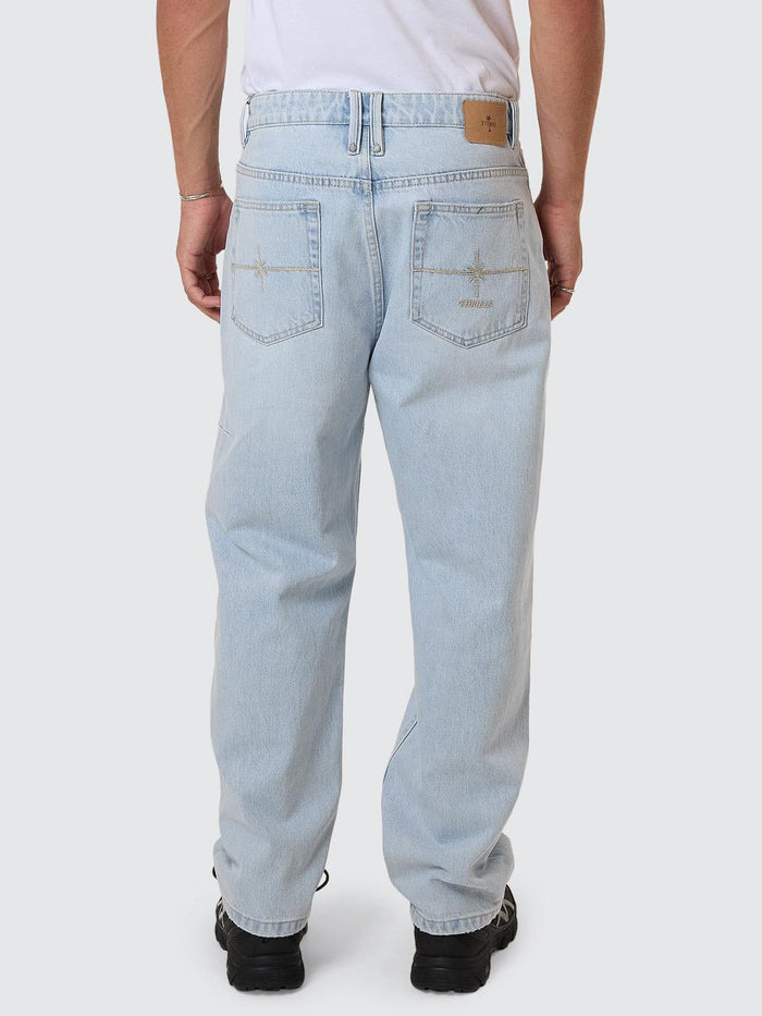 Infinite Dopamine Slacker Denim Jean - Light Ash Blue 26