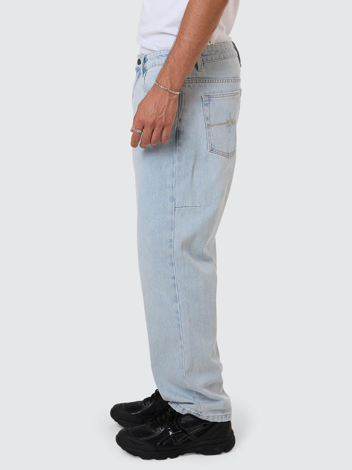 Infinite Dopamine Slacker Denim Jean - Light Ash Blue 26