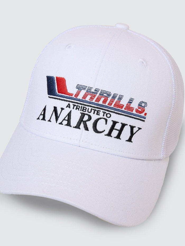 Anarchy In Paradise Trucker Cap - White