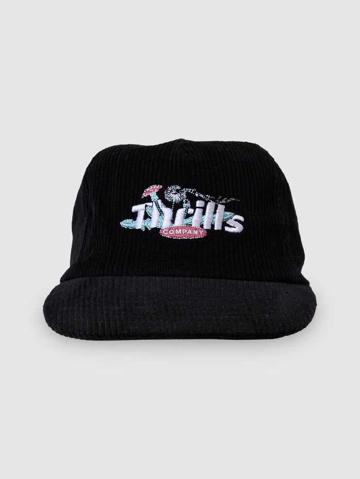Make A Wish 5 Panel Cap - Black