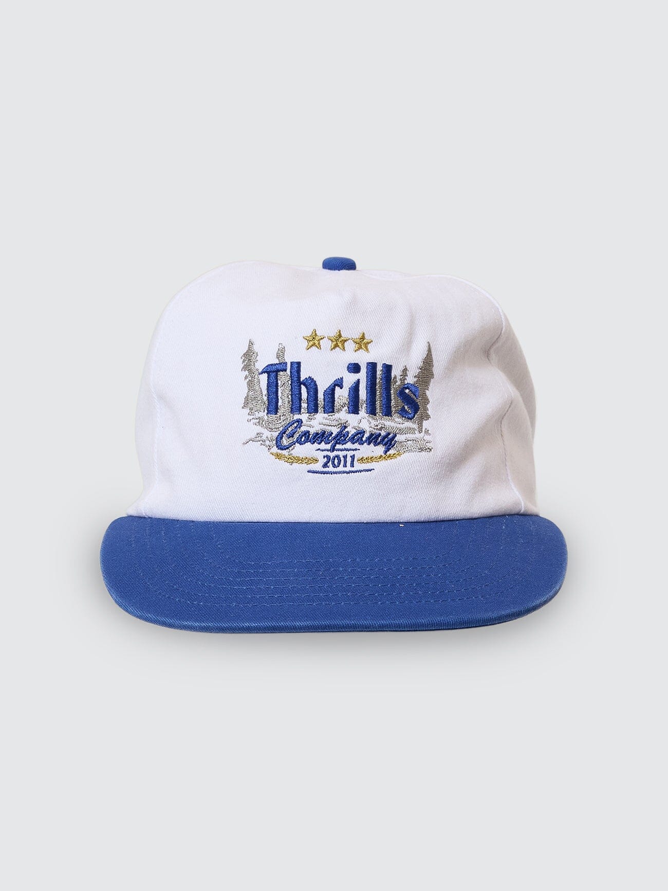 OG Strength 5 Panel Cap - White