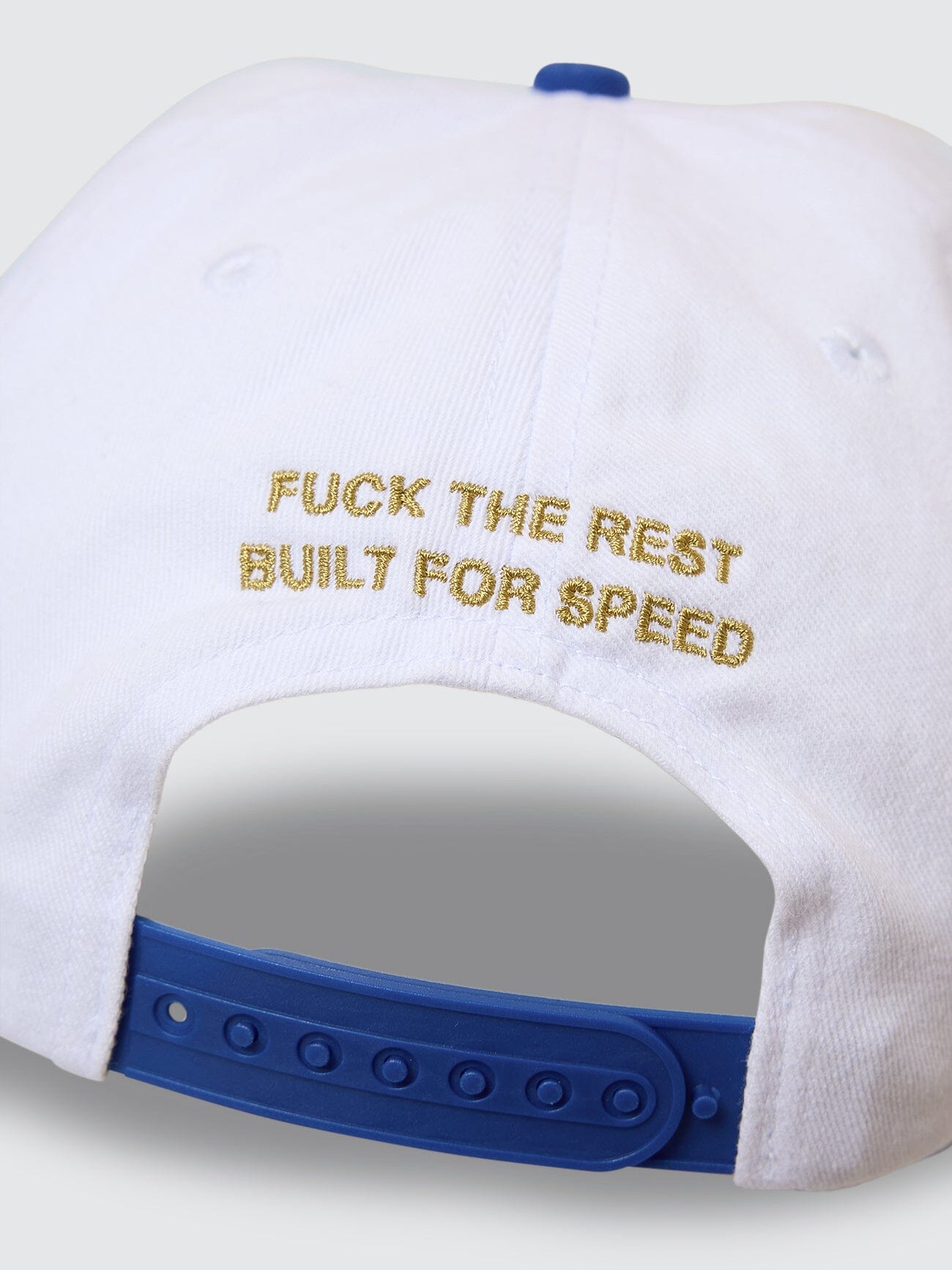 OG Strength 5 Panel Cap - White