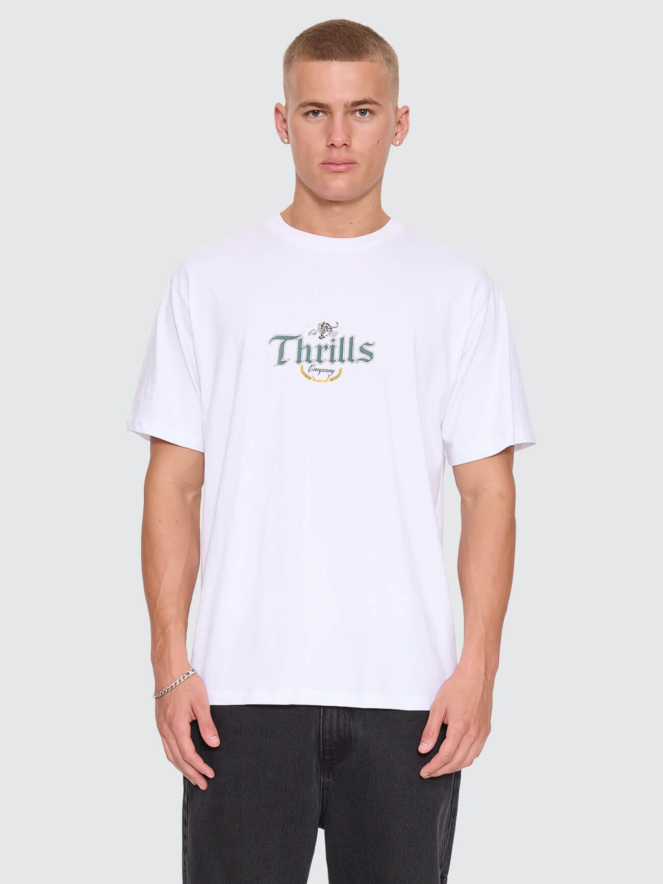 Twist Off Merch Tee - White XS