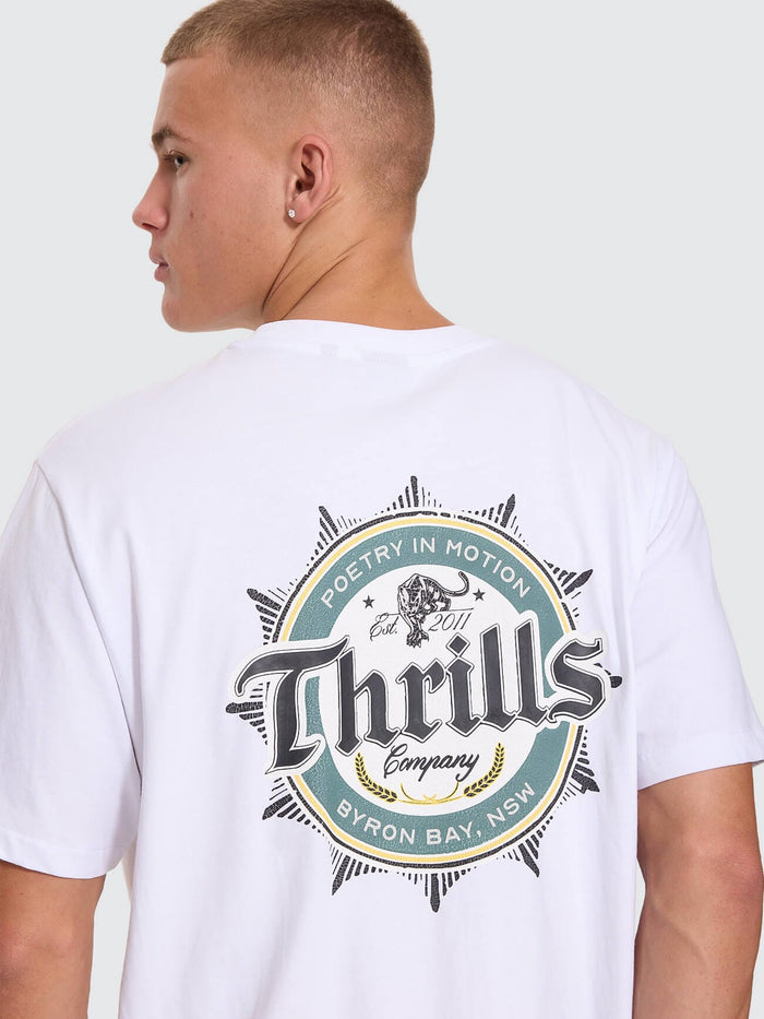 Twist Off Merch Tee - White XS