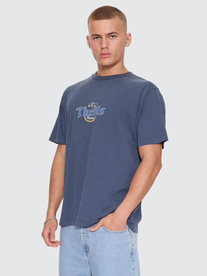 Twist Off Merch Tee - Heritage Navy XS