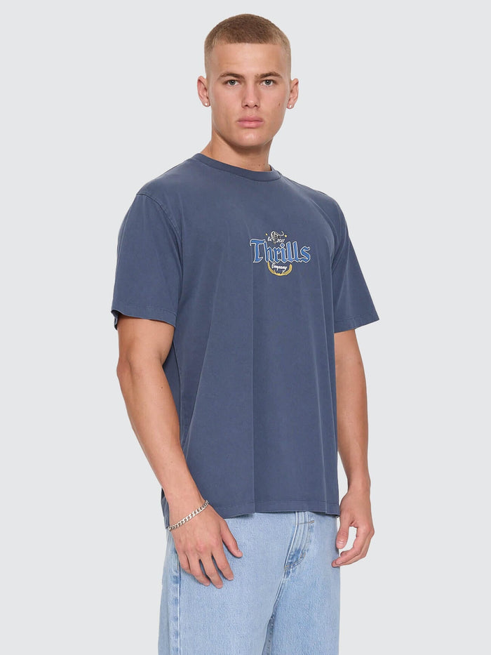Twist Off Merch Tee - Heritage Navy XS