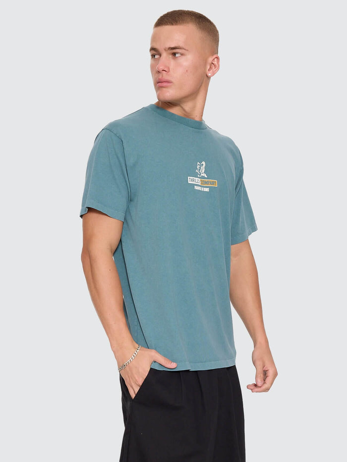 Risen Merch Tee - Troppo Teal XS