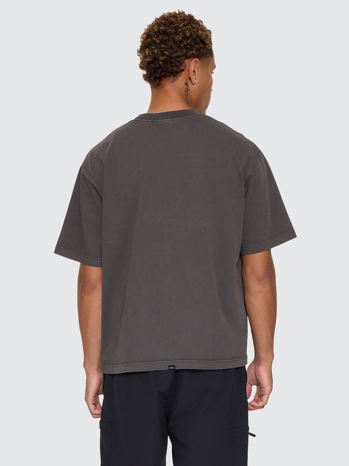 Hard Knocks Oversize Box Crop Tee - Dark Merch Black XS