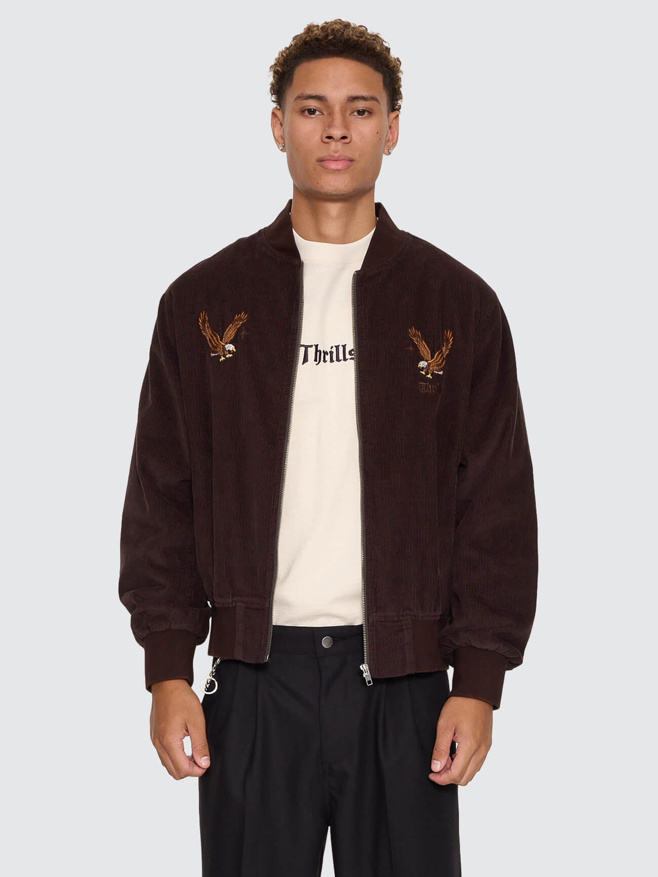 Seen & Heard Bomber - Postal Brown XS