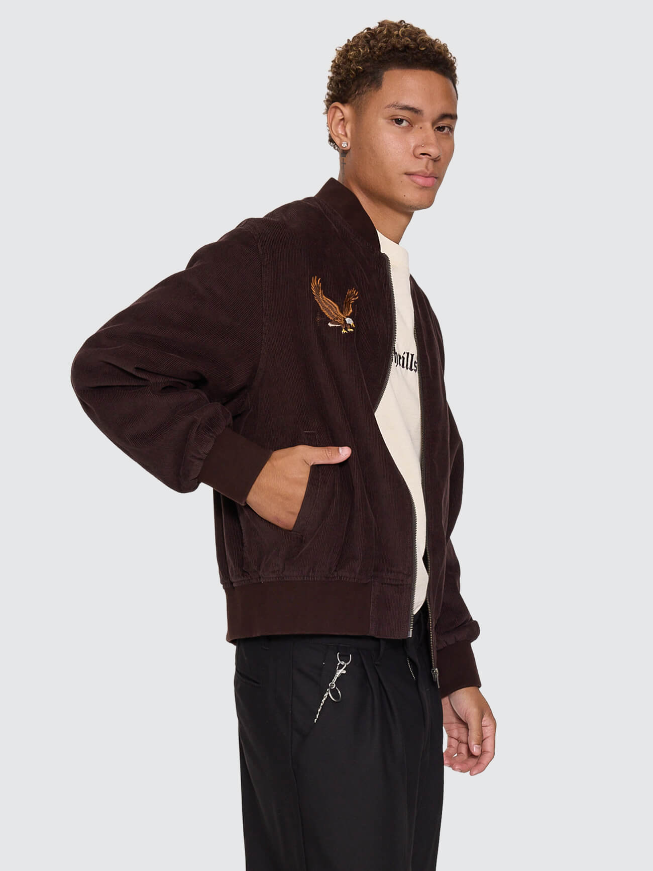 Seen & Heard Bomber - Postal Brown XS