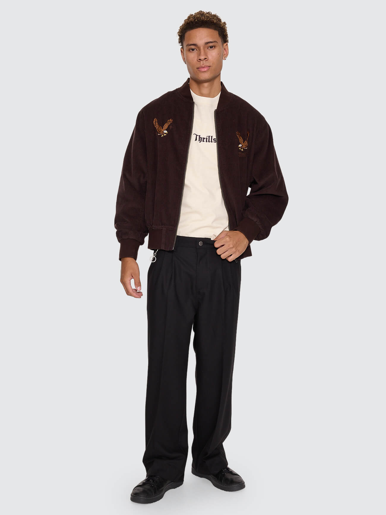 Seen & Heard Bomber - Postal Brown XS